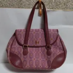 【匿名配送】ANNA SUI 本革 ハンドバッグ 赤