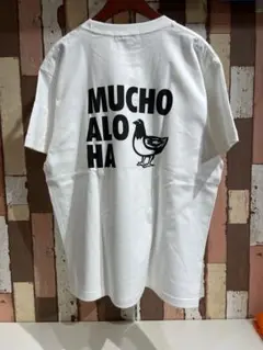 MUCHO ALOHA Tシャツ ホワイトXLサイズ MAT-012