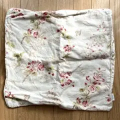COLONIAL CHECK コロニアルチェック 花柄 リネン クッションカバー