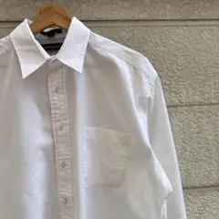 USED USA古着 トミーヒルフィガー 白シャツ 長袖シャツ vintage