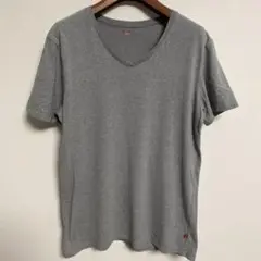 Levi's リーバイス グレー Vネック Tシャツ XL