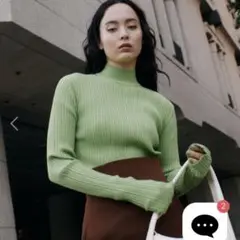 ルシェルブルー Random Rib Twist Knit