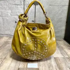 本物☆ジミーチュウ スタースタッズ レザーバッグ ショルダーバッグ ハンドバッグ