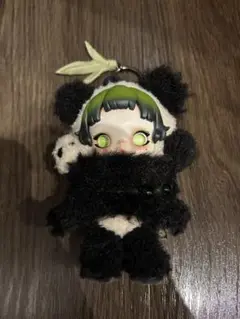 popmart skullpanda lazy pandaペンダント