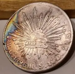 9/15限定値下げ★本物保証　莊印なし❗️極美品メキシコ8レアル銀貨　1887年銘 2025年最新】メキシコ8レアル銀貨の人気アイテム - メルカリ