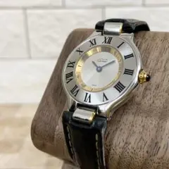 Cartier カルティエ レディース マスト 21 ヴァンテアン レザー 防水