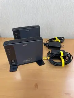 イーサネットコンバータ WL300NE-AG ２台セット　ジャンク