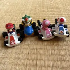 マリオ ミニカーセット 4体