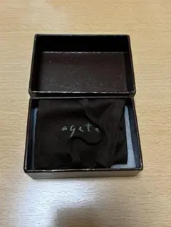 agete 外箱と袋