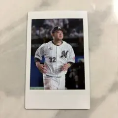 千葉ロッテ 佐藤都志也 シークレットチェキ