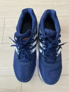 adidas ネイビーシューズ メッシュ素材 26.5cm