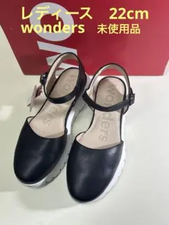 wonders ワンダーズ　レディース　厚底サンダル　未使用品