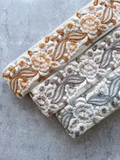 インド刺繍リボン