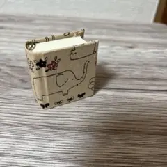 開ける書ける　ミニチュア本　豆本　ゾウ