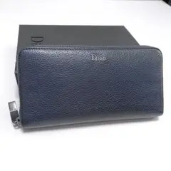 Dior Homme ディオールオム 長財布 美品 ラウンドジップ