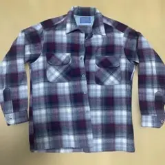 Pendleton チェック柄ウールシャツ Mサイズ