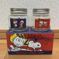 USJ ユニバ スヌーピー 瓶 お菓子
