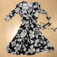 エトロ 花柄 ワンピース