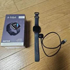 Fitbit Sense ブラック 本体と付属品