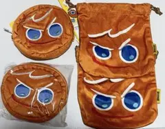 クッキーラン　キングダム　ポーチ　巾着袋　4点セット