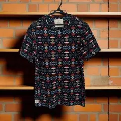 《NATIVE YOUTH》ネイティブユース 民族柄 ネイティブ Tシャツ S