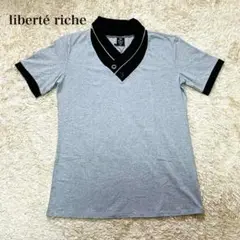 新品タグ付き　リベルテリッシュ　半袖カットソー(2XL)スカーフ風　Vネック