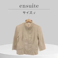 ensuite エンスウィートおしゃれ レディース アイボリー