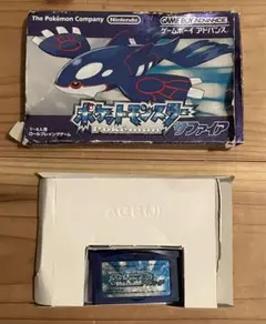 ポケットモンスター サファイア ゲームボーイアドバンス