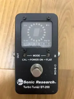 超高速ストロボチューナー Sonic Research ST-200 Sonic Research Turbo Tuner ST-200 - Pedal on ModularGrid