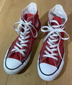 CONVERSE CANVAS ALL STAR HI　レッド