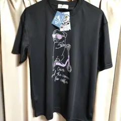 〘大人気〙PLIVIOUS M ブラック アニマルTシャツ パグデザインＭサイズ
