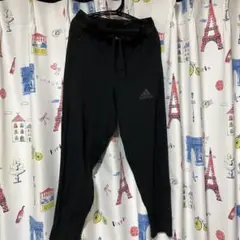 アディダス　7分丈パンツ　ブラック
