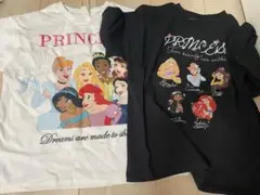 しまむら　リトシー　リトシーフラップ　ディズニー　プリンセス　Tシャツ　100