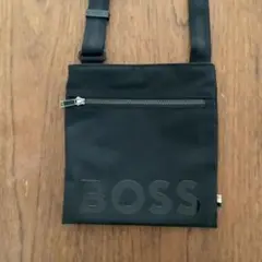 BOSS ブラック サコッシュ
