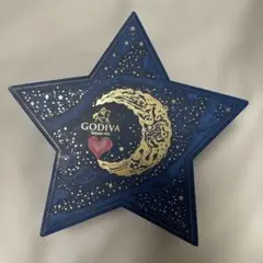 GODIVA スター 星型 空箱 小物入れ アクセサリーケース