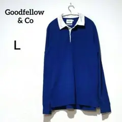 【Goodfellow & Co】トップス　ポロシャツ　ブルー　 Lサイズ