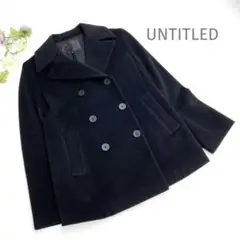 美品♡アンタイトル*コート アンゴラ ウール ダブル ミドル ショート M