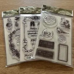 アクリルスタンプセット 3点セット