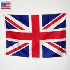 USA製 イギリス国旗 ユニオンジャック ナイロン 58.5×91