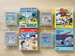 ゲームボーイ GB パワーミッション ファミスタ バレー 箱付き 4本セット