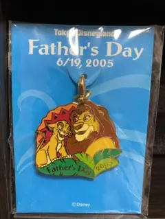 【非売品】TDL来園記念チャーム　2005年 父の日（Father's Day）