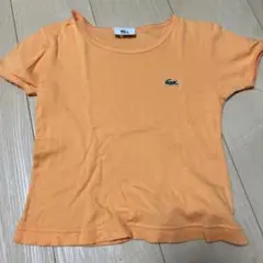 LACOSTE オレンジ Tシャツ 130