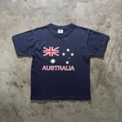 00s Australia flag Tee ピチT