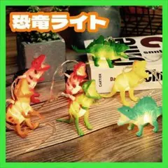 恐竜ライト ガーランド ライト 誕生日 バースデー キャンプ デコレーション