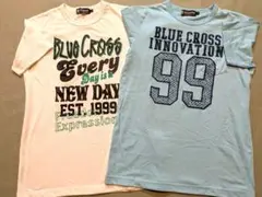 Blue Cross Tシャツ 2枚セット