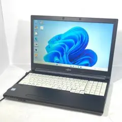 F91【快適SSD】第6世代富士通ノートパソコン Windows11