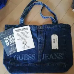 非売品 verdy guess japan ゲス デニム トートバッグ 冊子付き