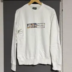 BILLABONG ホワイト トレーナー S