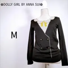 ✨美品✨ドーリーガールバイアナスイ ニット M トップス ブラック テンセル