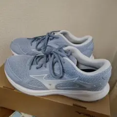 Mizuno ランニングシューズ ライトブルー